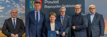 Kolejny krok w stronę bezpieczeństwa przeciwpowodziowego dla mieszkańców powiatu ropczycko-sędziszowskiego