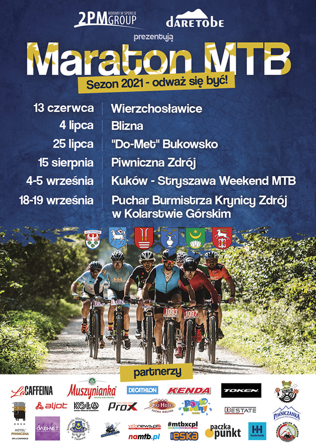 Maraton MTB w Bliźnie na Podkarpaciu - Dare To Be i 2PM Group